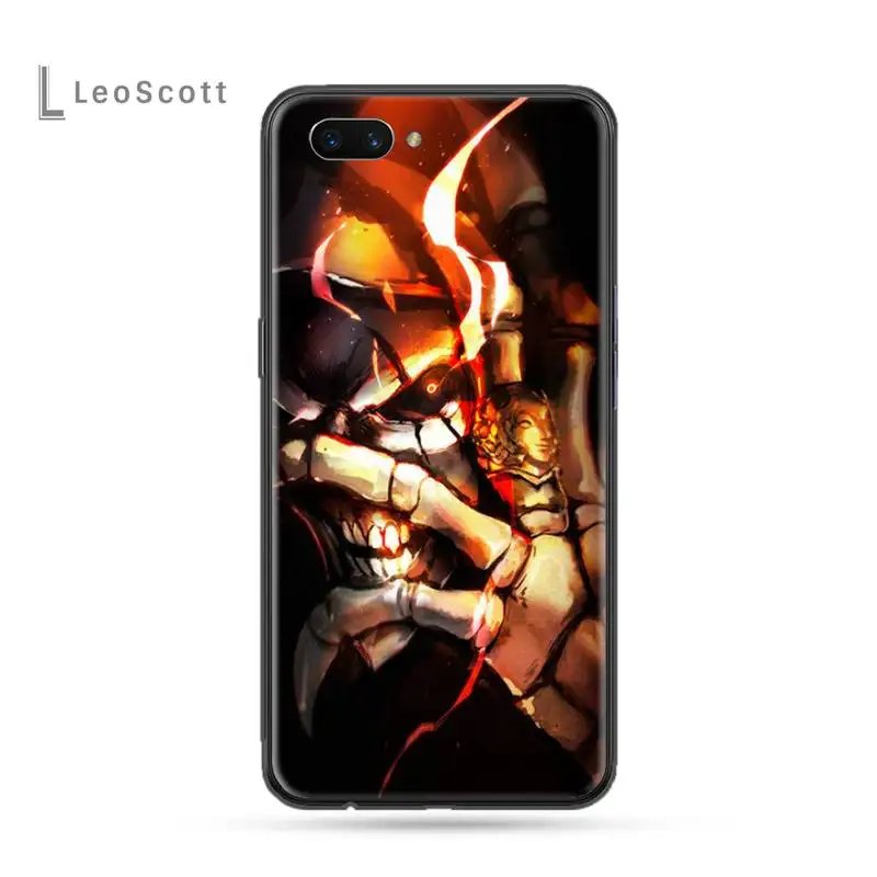 

game Overlord Ainz Ooal Gown Phone Case For OPPO F 1S 7 9 K1 A77 F3 RENO F11 A5 A9 2020 A73S R15 REALME PRO