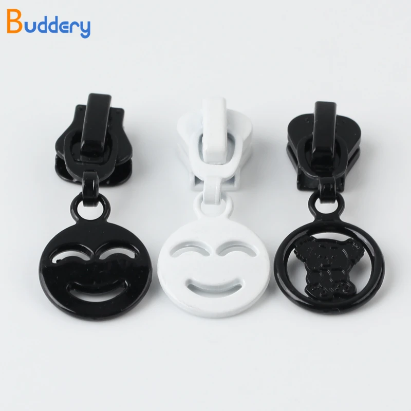 Buddery 10pcs wholesale 5#Auto Lock Resin Zipper Puller Sliders For Sewing oval And Craft Diy Home & Garden | Дом и сад