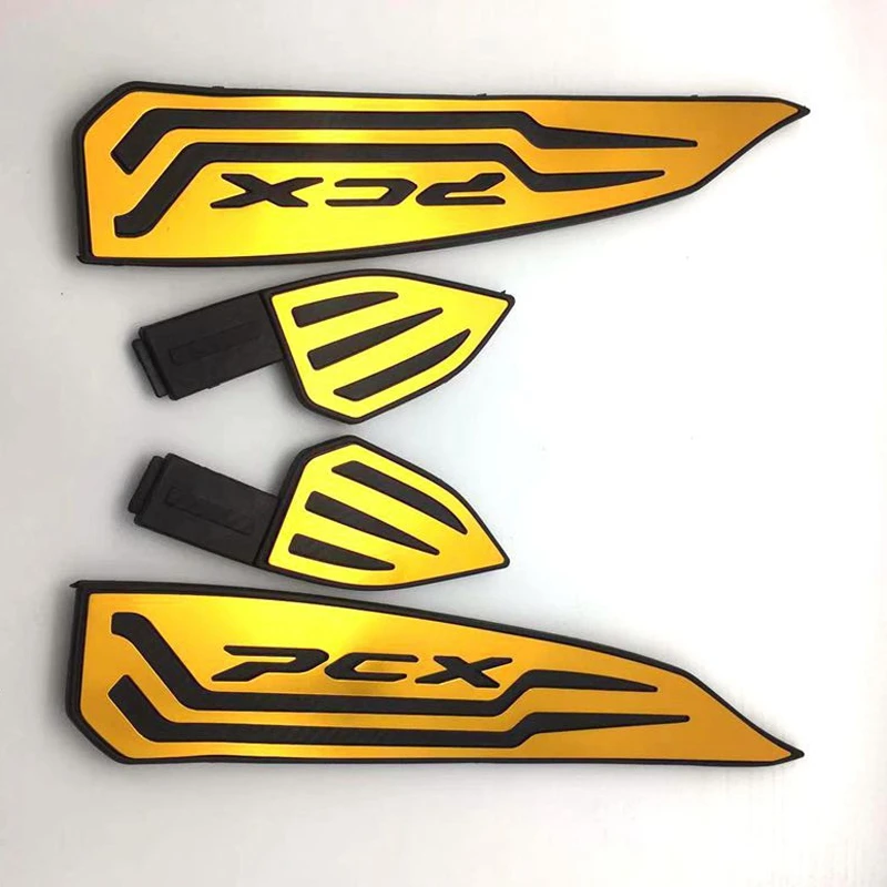 

Motorcycle Modified Footrest Pcx Motocross Accessories Footrest Footrest Footrest Mats for Honda Pcx 125 150 Yellow