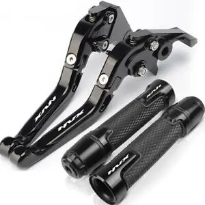 

1Pair Brake Clutch Levers+Handlebar Grip Sets For YAMAHA NVX-155 2017-2018 Handlebar brake clutch handle