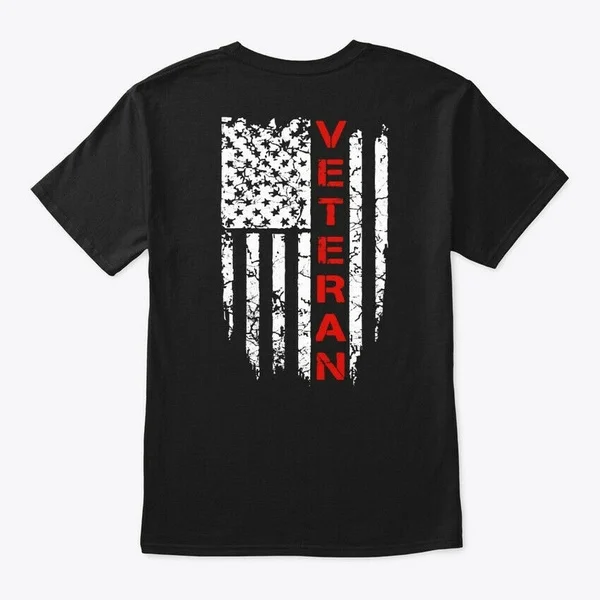 

Wear Proud Veteran Patriotic Flag Fashion Tee T-Shirt Tee