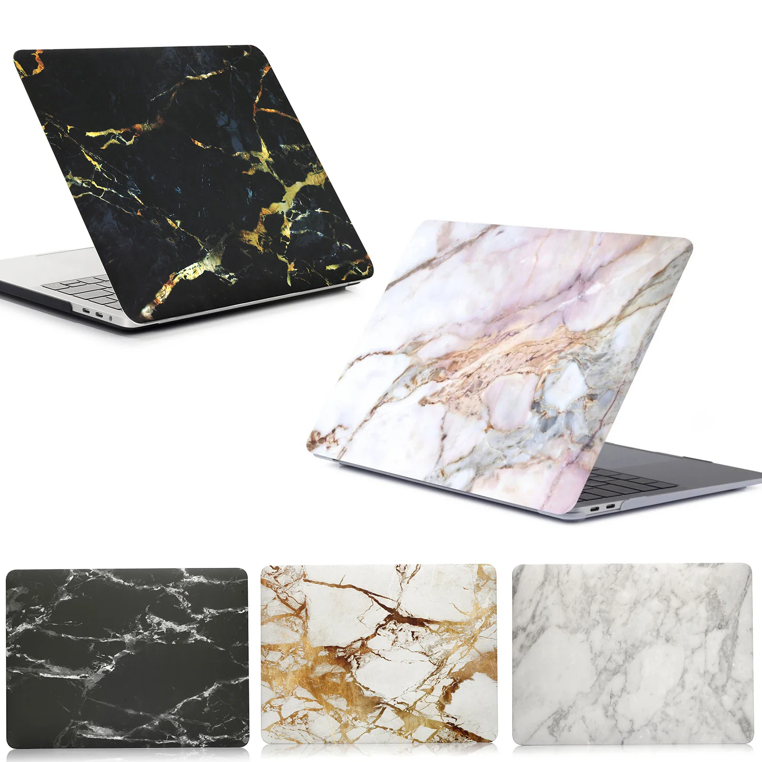 

Marble Laptop Case For Macbook Pro Retina Air 11 12 13 15 16 inch A2141 A1466,For mac M1 chip Air 13 A2337 A2338 Touch Bar cover