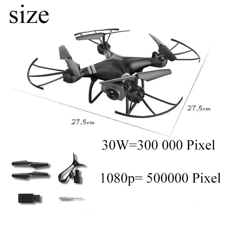 Камера Дрон rc вертолет gps Дроны с камерой Hd 500000 пикселей ручка управления