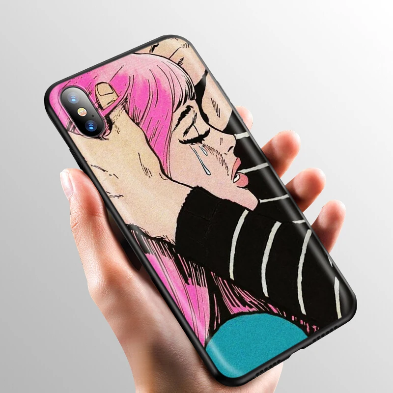 Силиконовый мягкий чехол YIMAOC для iPhone 12 Mini 11 Pro XS Max XR X 8 7 6 6S Plus 5 | Мобильные телефоны