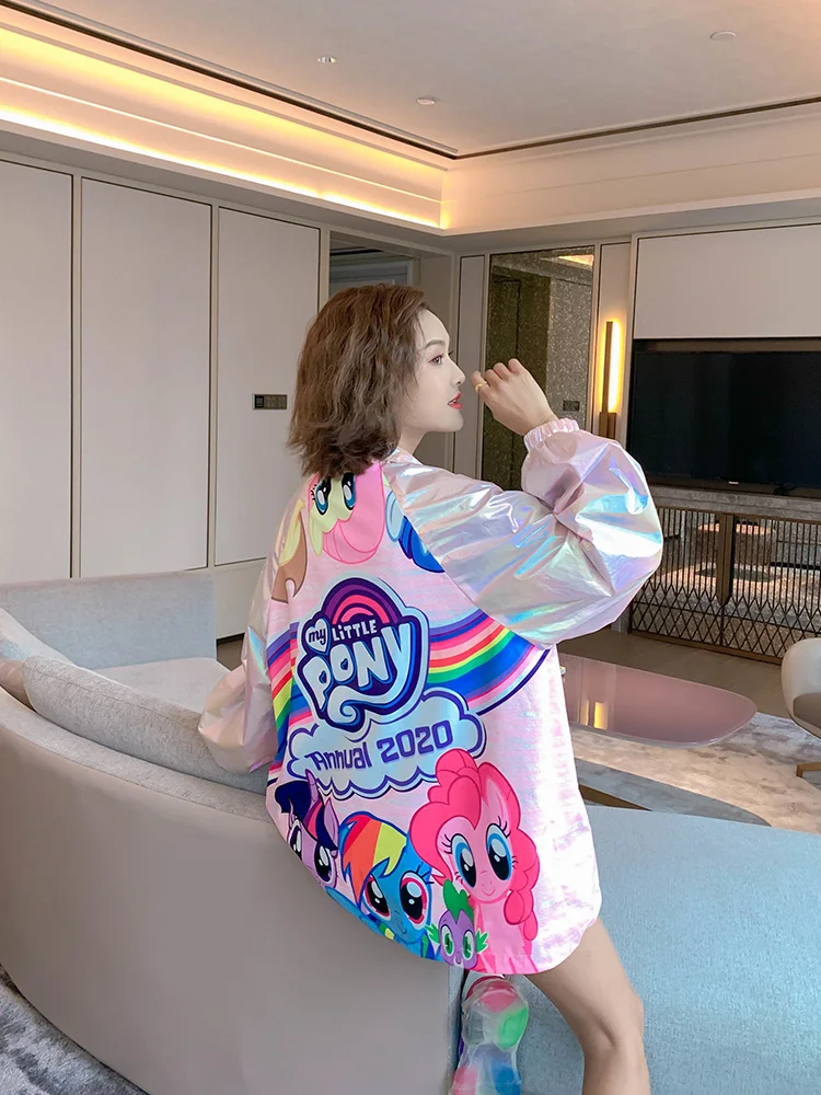 Женская куртка женская Европейская станция 2020 Весна Новый свободный большой