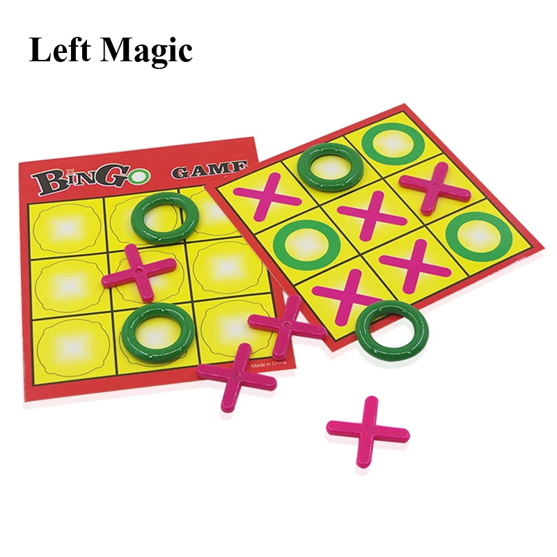 Mini Tic Tac Toe Pro By Bond Lee - Magic Tricks Card Props Mentalism Close Up Street Tool Toys Comedy | Игрушки и хобби