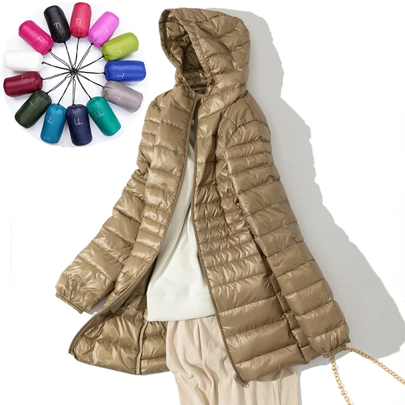 Ульсветильник Кая осенне-зимняя женская длинная куртка на белом - Цена: 2026.72