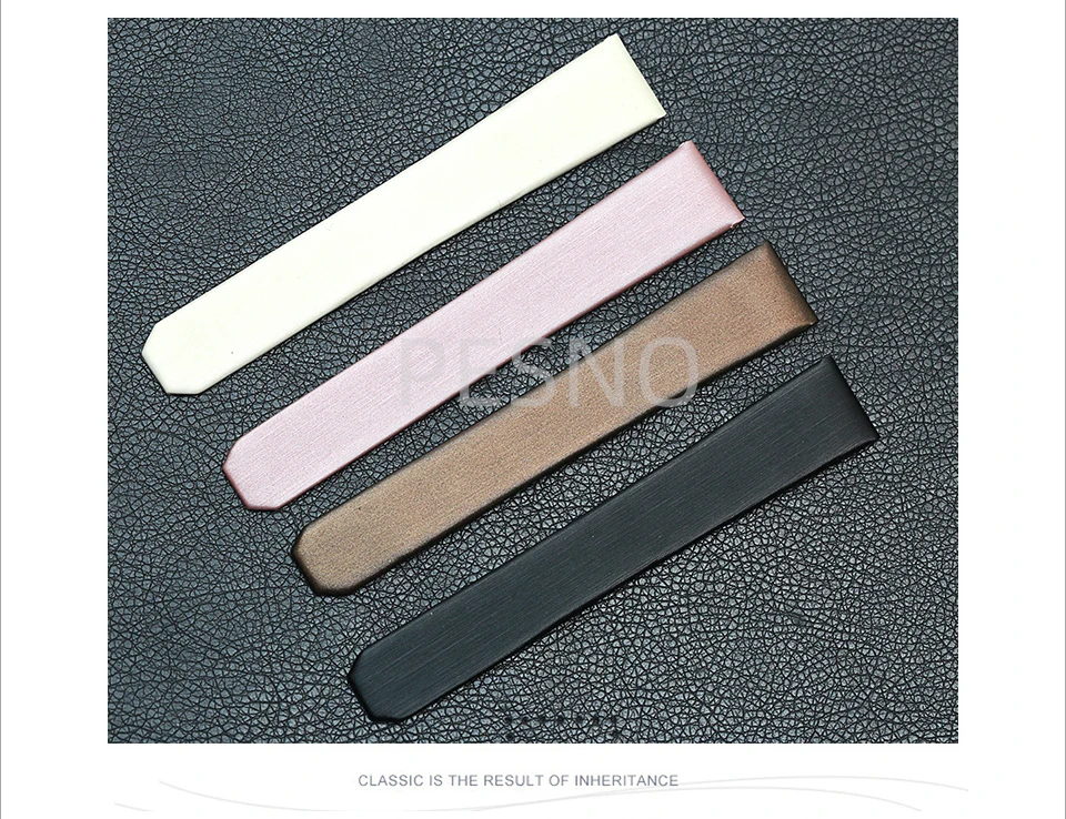 PESNO совместимый для Rolex F1 WAC1214/1215/1216/1218 женские ремешок для наручных часов мягкая крученая шелковая натуральная кожа сменные ремешки