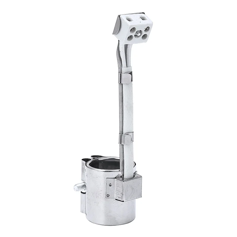 2 шт. хомутовый нагреватель слюды Нержавеющая сталь нагревательный элемент 220V 150W