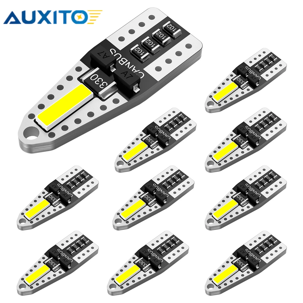 

AUXITO 10x Canbus T10 Bulb W5W Led Signal Lamp For Toyota Corolla E150 150 Camry 40 Prado 120 150 Yaris Venza Land Cruiser 60