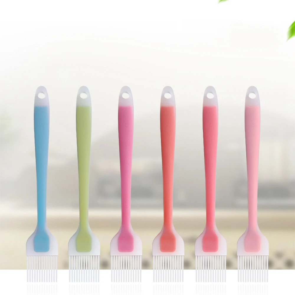 

Silicone Oil Brush Heat Resistant BBQ Grill Barbecue Cooking Pastry Brush Kitchen Baking Tool Heat does not shed hair