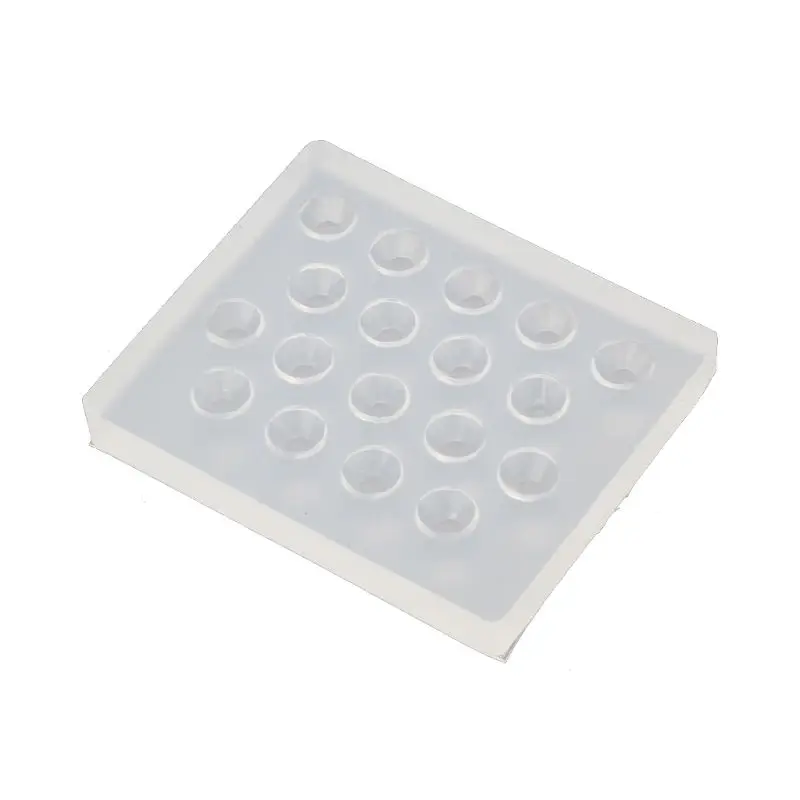 

6mm Flat Diamond DIY Crystals Silicone Resin Casting Mold Pendant Jewelry Tools