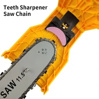 teeth sharpener saw chain sharpener bar mounted fast grinding electric power chainsaw chain sharpener woodworking tools