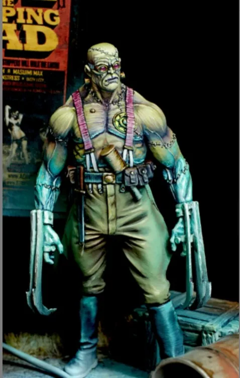 1/24 в сборе Набор фигурок из смолы Frank (без основания) 75 мм|Наборы для сборки