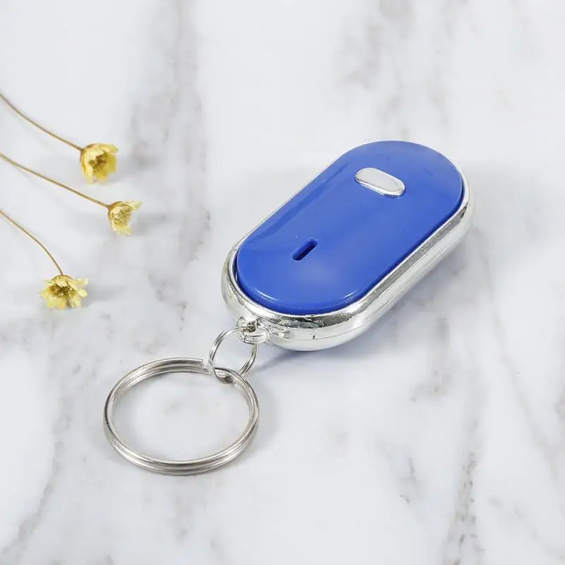 

Mini Anti-lost Key Finder Whistle Flashing Beeping Remote Lost Keyfinder Beeping Remote Lost Keyfinder Locator Keyring Tracker
