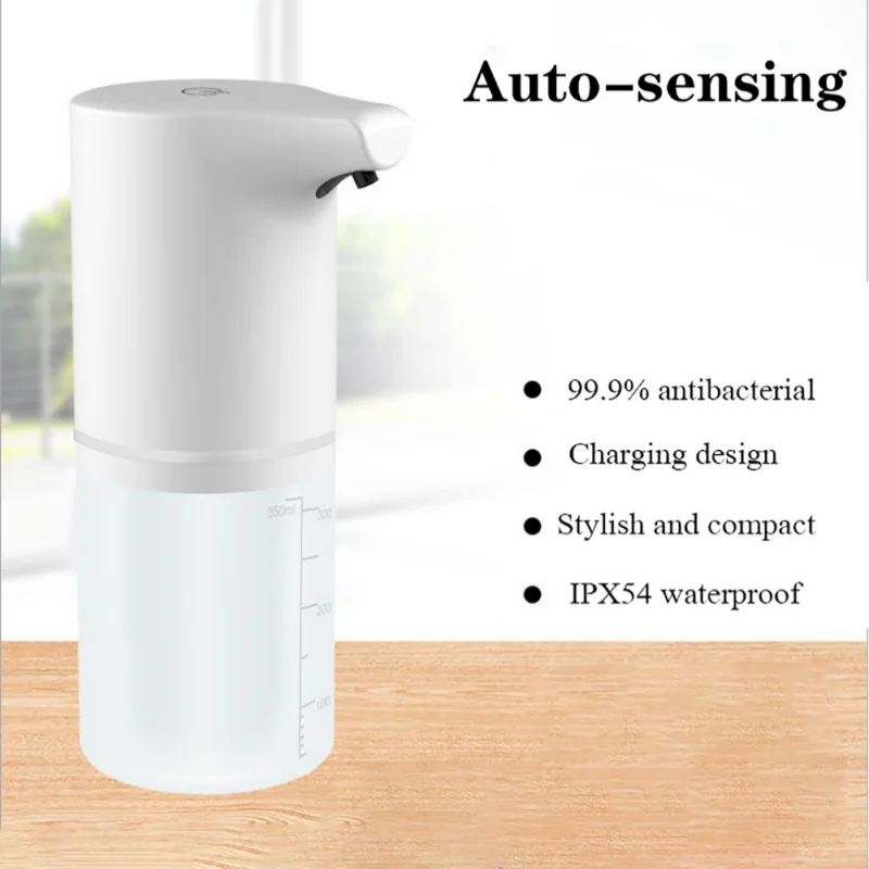

USB Charging Type, Automatic Induction Foam Washing, Smart Phone-free Electric Soap Dispenser (charged, 1200Mah)