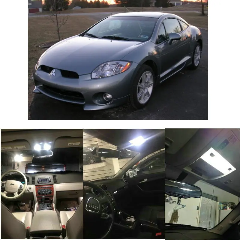 

Interior Led lights For 2007 Mitsubishi Raider Outlander Lancer Galant Endeavor Eclipse