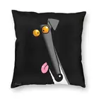 Роскошная наволочка с изображением мультяшного персонажа, наволочка для подушки, домашний декор, наволочка для дивана с изображением собаки, рыба, собаки, 45x45 см