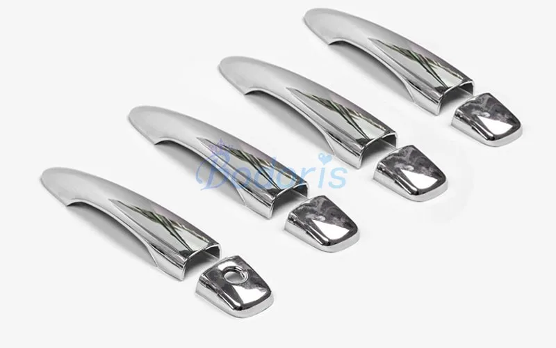 Цветная крышка дверной ручки из углеродного волокна с умным отверстием рамка для