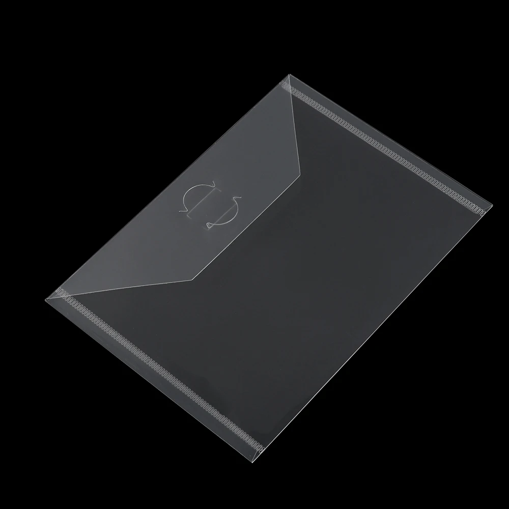 5 шт. прозрачный держатель сумка для штампов и коллекции марок Чехол DIY