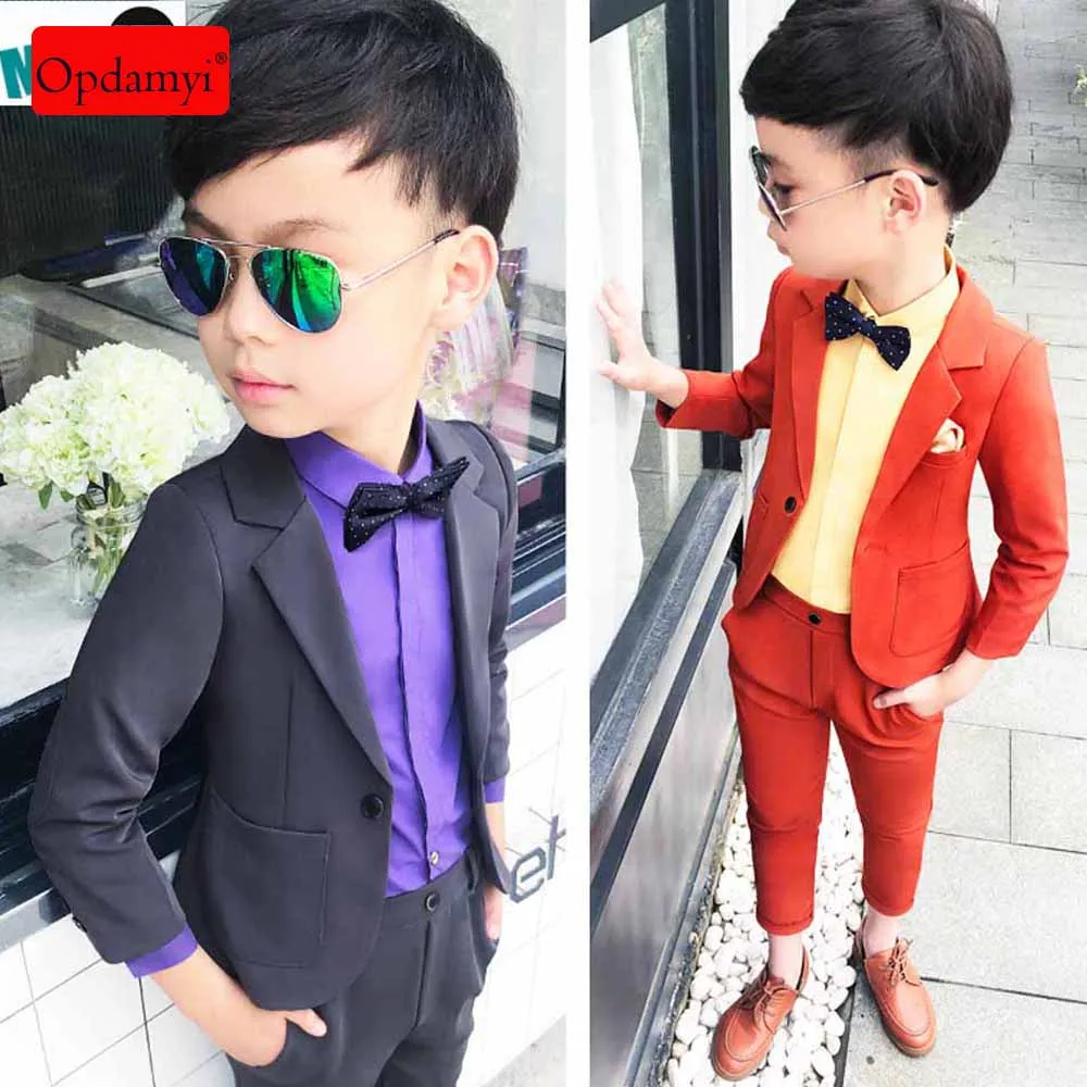 Формальный костюм для мальчиков брендовый детский официальный в английском