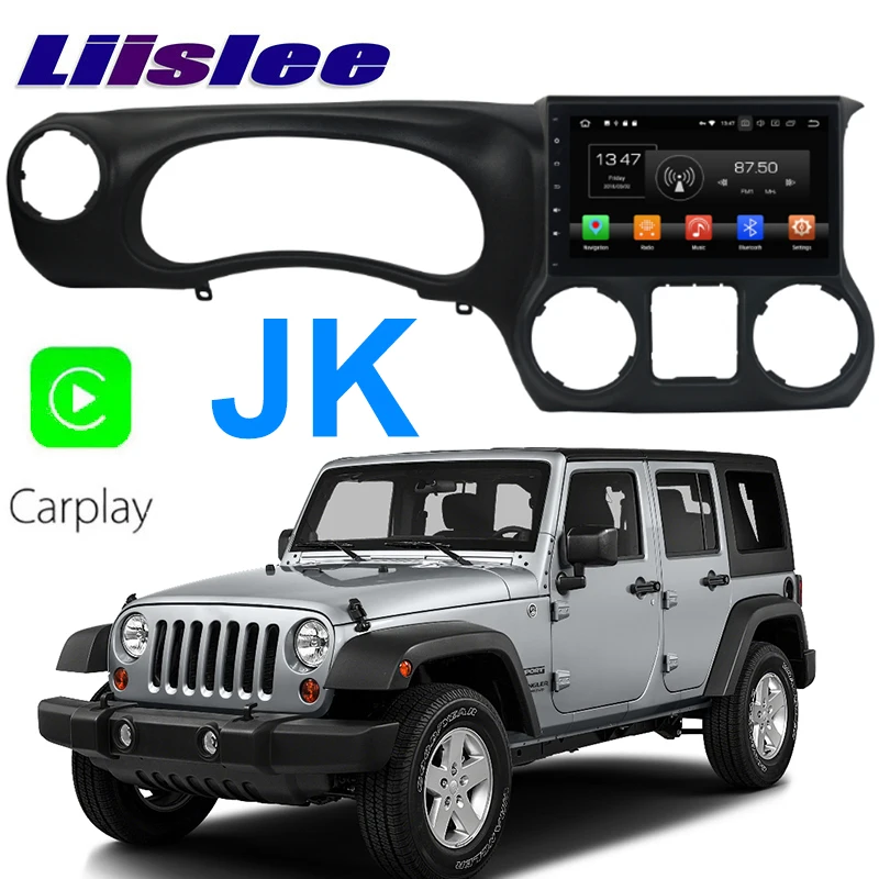 Автомобильный мультимедийный плеер Liislee NAVI для Jeep Wrangler JK J8 TJL-J8 Katana Prince 2007 ~ 2018