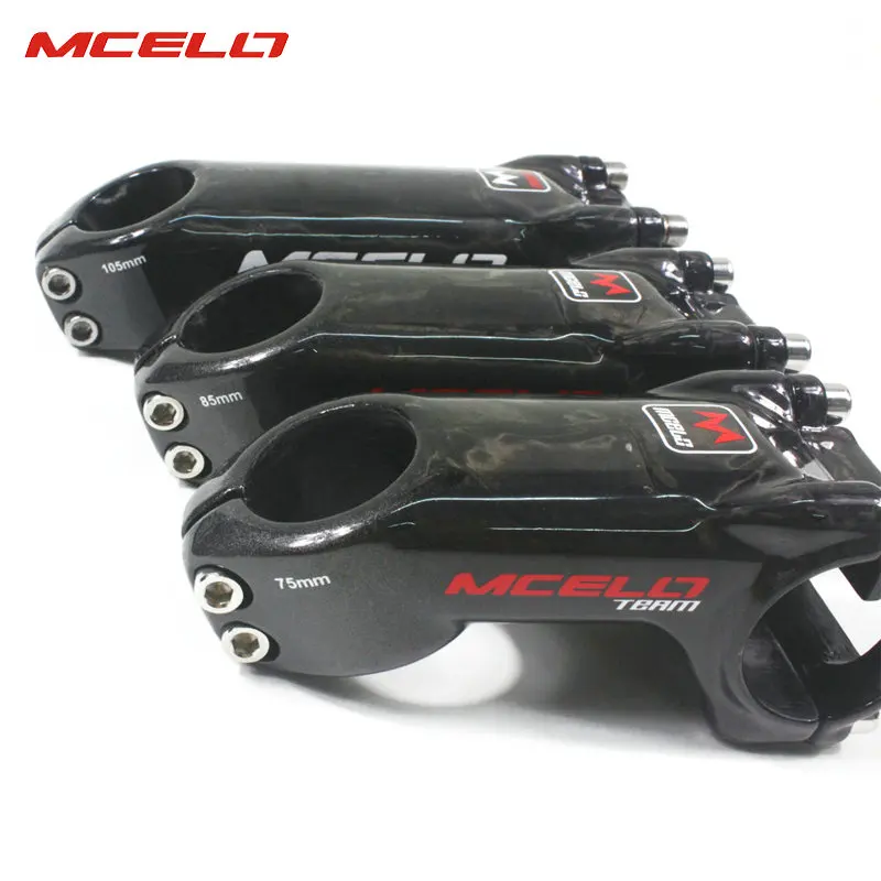 Велосипедный стержень из углеродного волокна Сверхлегкий вынос руля для