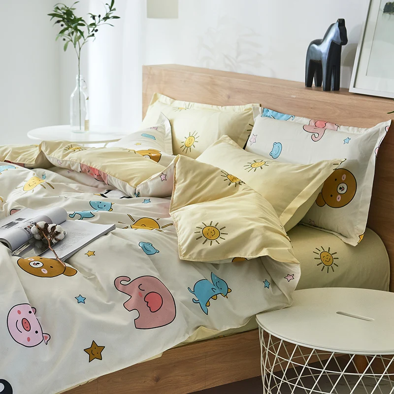 Liv Esthete Foreast Комплект постельного белья медведь милый для детей ребенок двойной