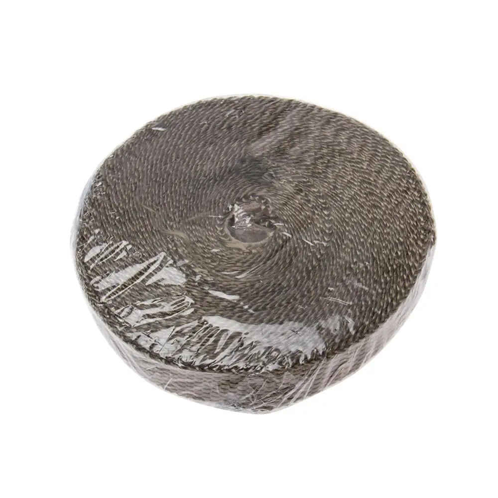 Титановая Выхлопная оболочка коллектора трубка теплоизоляционная лента рулон