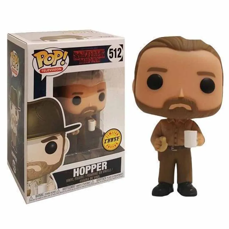 Экшн-фигурки Funko pop очень странные дела одиннадцать демогрон Хоппер Джонатан