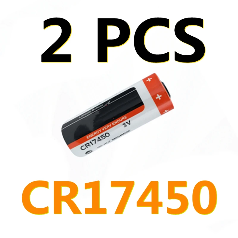 2PCS Original New For EVE CR17450 Lithium Manganese Battery 3V Water Meter Flow Meter PLC Battery