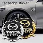 2 шт., металлические 3d-наклейки для MAZDA ATENZA Axela