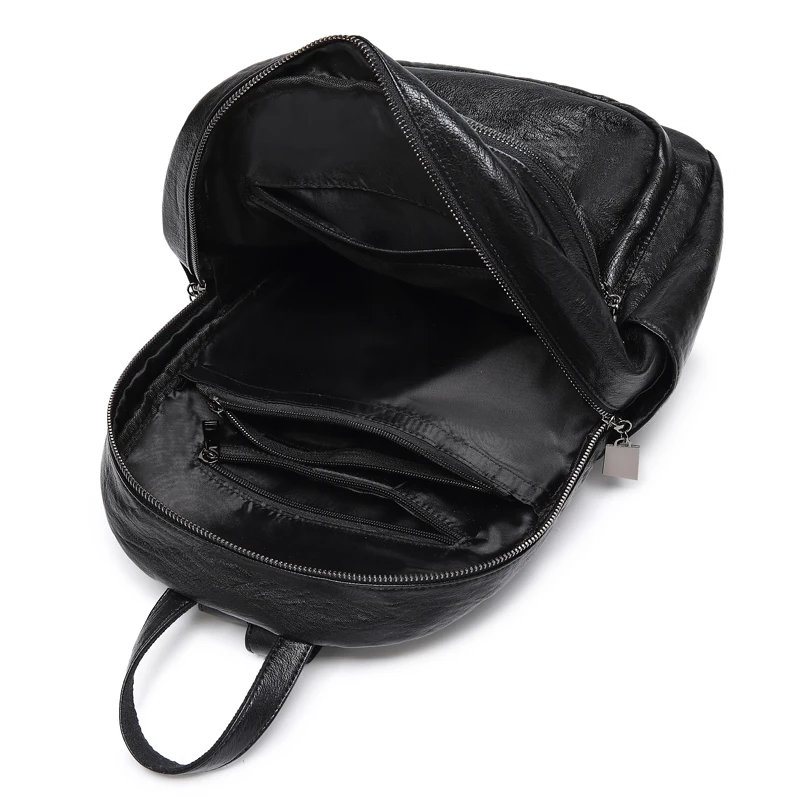 POMELOS женская сумка рюкзак Новое поступление мягкий из искусственной кожи Черный