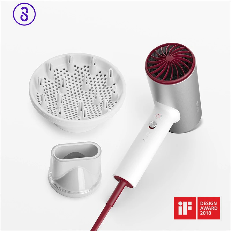 

Xiaomi SOOCAS H3S Professional Electric Hair Dryer Negative Ions Quick-drying 1800W Anti-scalding Nozzle Design for Family