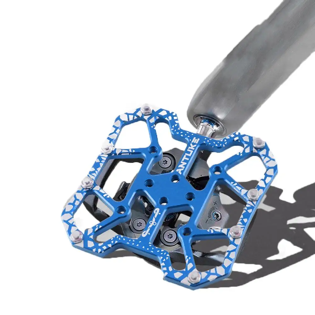 

Bicycle Pedal Cleat Lock Foot Pedal Aluminum Alloy Self-locking Device Abrasion Resistant MTB Mountain Bike Riding Accessories