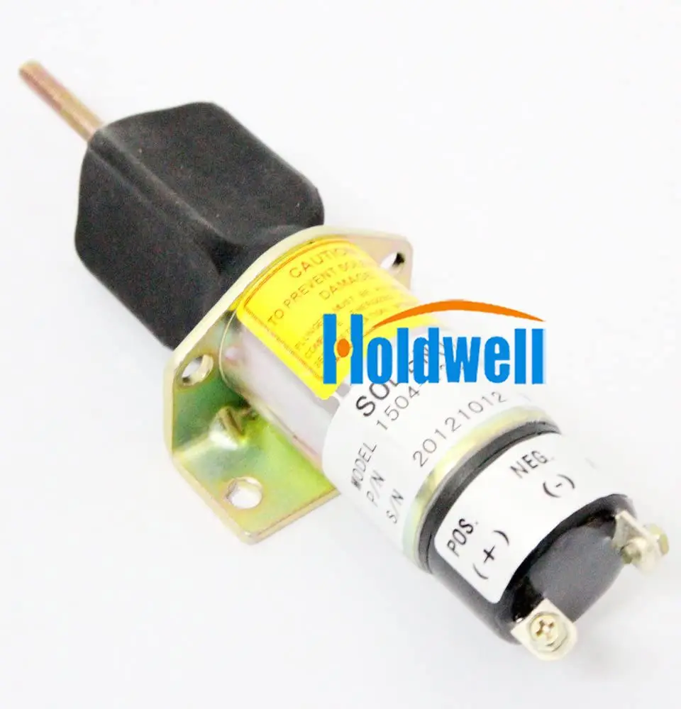 

Выключение топлива Holdwell отключение электромагнита останова 1504-12C2U1B1S1 для Kubota DF-750 строительный соленоид