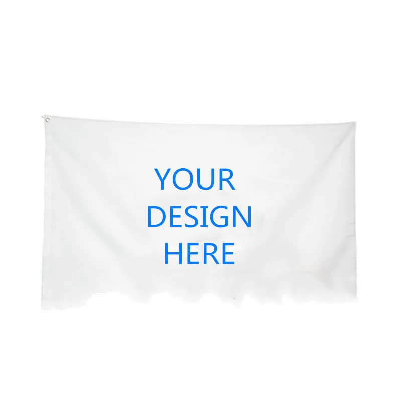 Утренний частный индивидуальный свободный дизайн 90*150 см Настенный декор флаг 100%