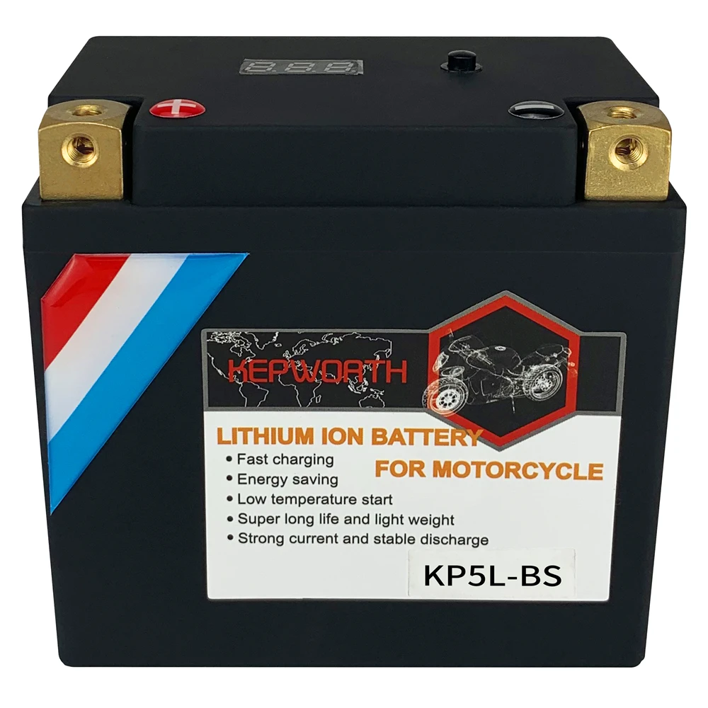 KP5L BS 12V 3Ah CCA 180A мотоцикл LiFePO4 Батарея литий железо фосфатных аккумуляторов и