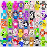cute 48 patterns baby toys children watches boys girls kids digital watch child patted watch birthday gift electronic clock
