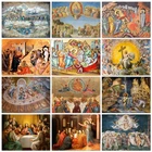 Картина из квадратныхкруглых страз 5D 