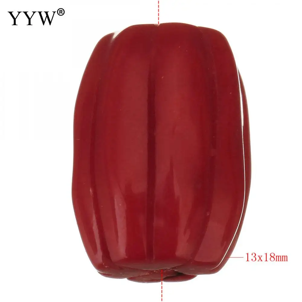 

Natural Coral Beads,2014 fashion women, carved, red, 13x18x13mm, Hole:Approx 1.5mm, Sold By PC