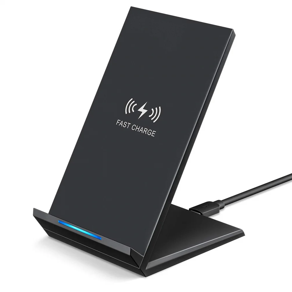 15 Вт Qi Быстрое беспроводное зарядное устройство для Samsung Note 10 Plus S9 S8 Huawei P30 Pro iPhone 11
