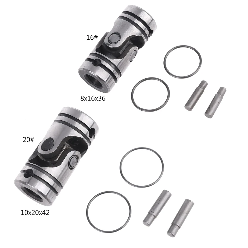 

Diameter 16mm/20mm Universal Coupling Shaft Coupling Motor Connector DIY Steering Steel Universal Joint acoplamento vel G8TB