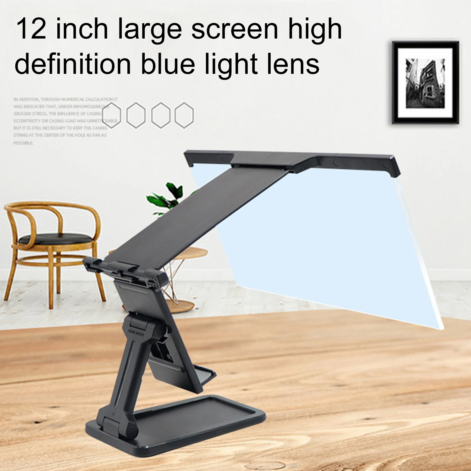 

NEW HD Video Amplifier Magnifying Glass Universal Mobile Phone 3D Screen Stand Bracket Phone Holder practical Home projector