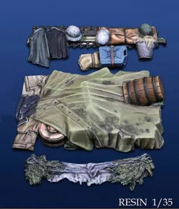 135 аксессуары для древнего Jagdpanzer, модельная фигурка из смолы, миниатюрный gk, разборка, неокрашенный