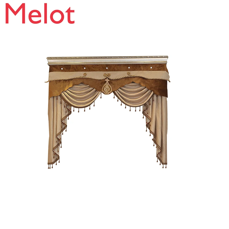 

Style 1-Style 8 Pelmet Valance Europe Luxury Home Decor Valance Curtains for Living Room Window Curtains for Bedroom Curtain