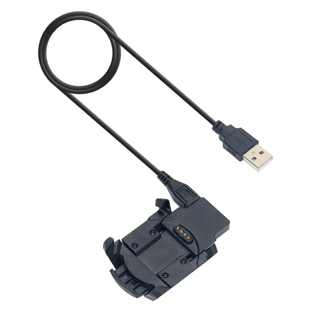 

ALLOYSEED 1m USB Charging Cradle Dock Station For Garmin Fenix 3 HR Smart Watch With USB Data Cable Sync Charger Clip Holder