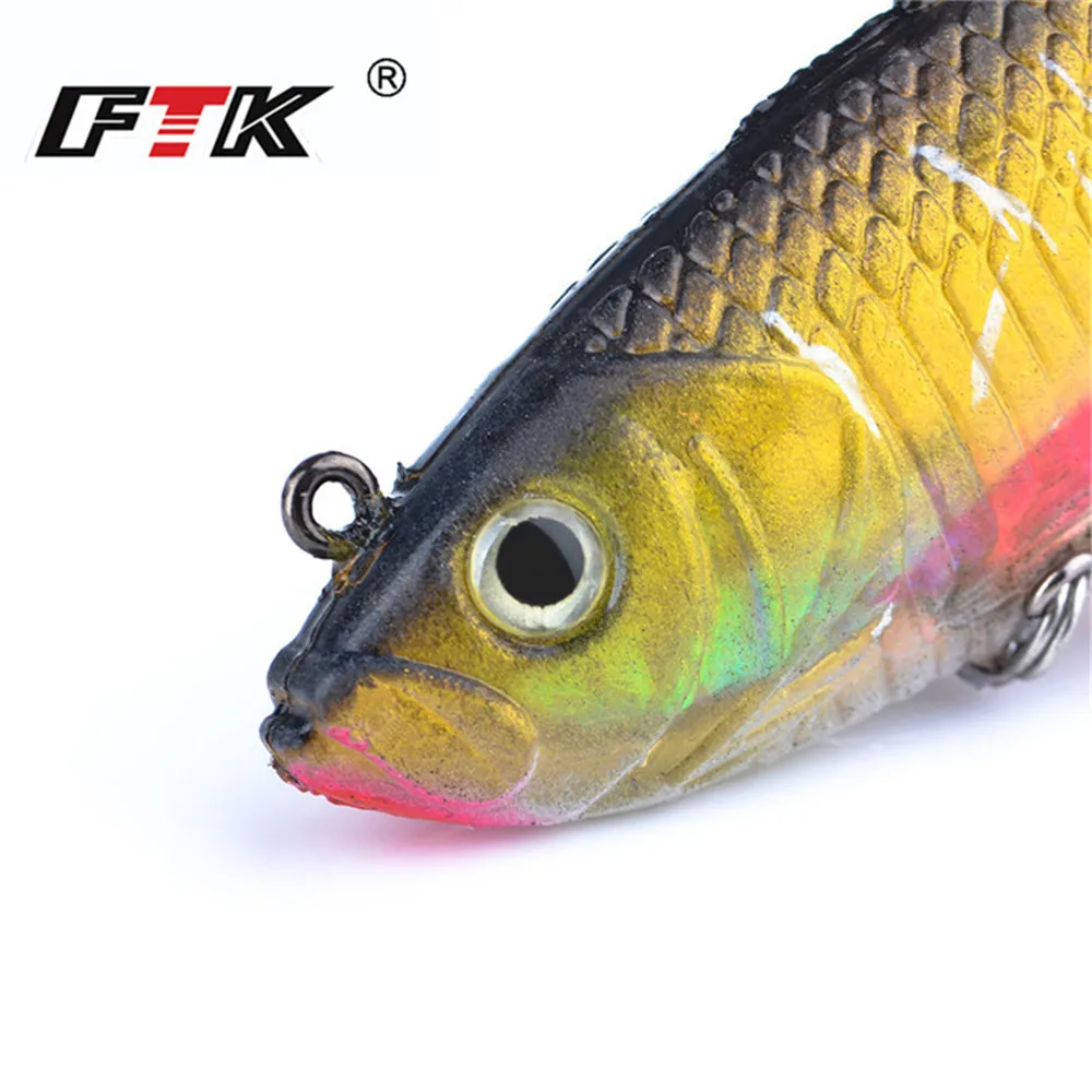 Мягкие приманки из ПВХ 1 шт. свинца рыболовные 7 см/8 0 г 12 см/32 свимбейт воблеры