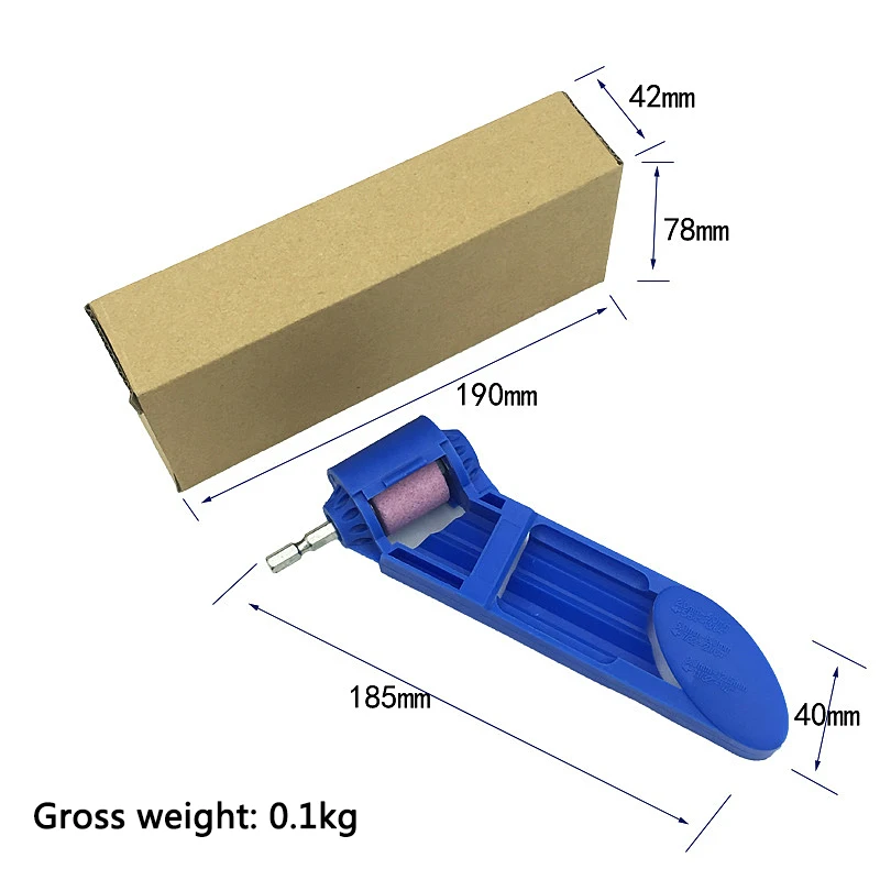 1PCS Drill Bit Sharpener Kitchen Gadget Powered Tool Parts Portable Corundum Accessories Grinding Wheel | Инструменты