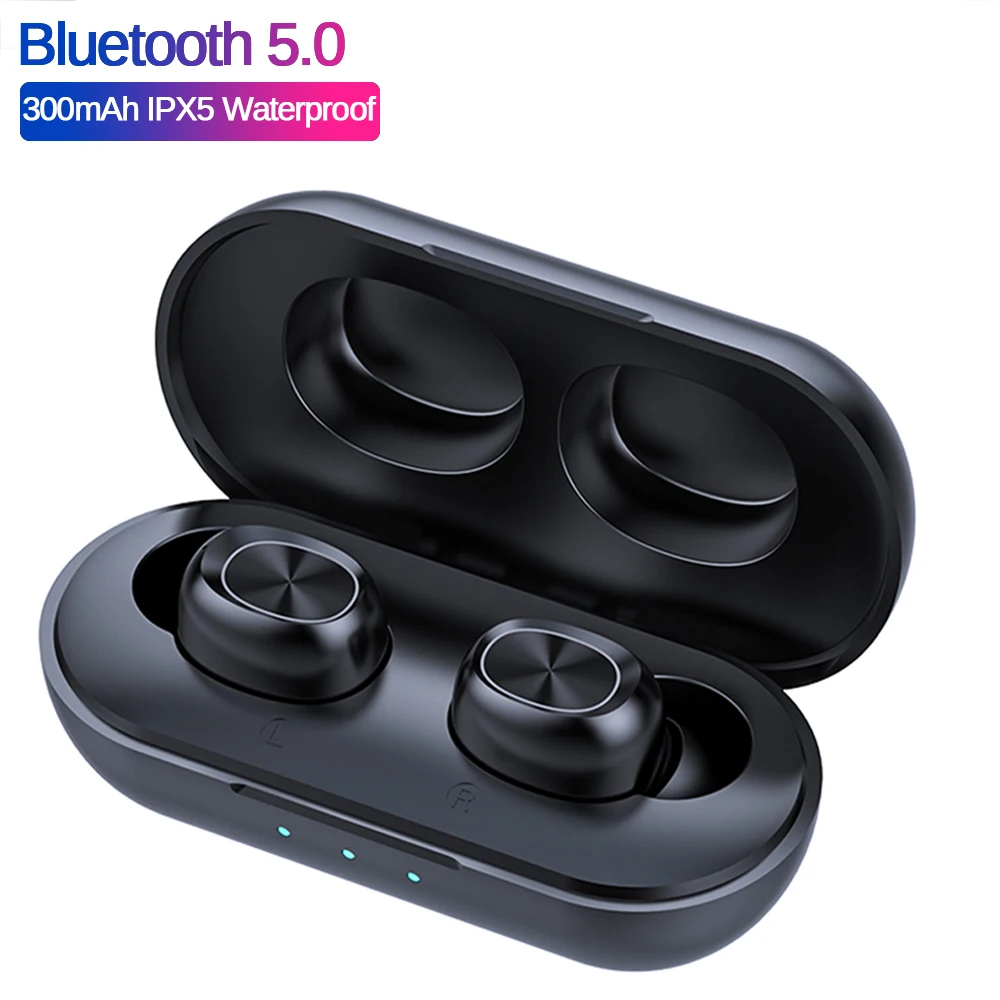 TWS-стереонаушники B5 с поддержкой Bluetooth 5 0 и сенсорным управлением 300 мАч |